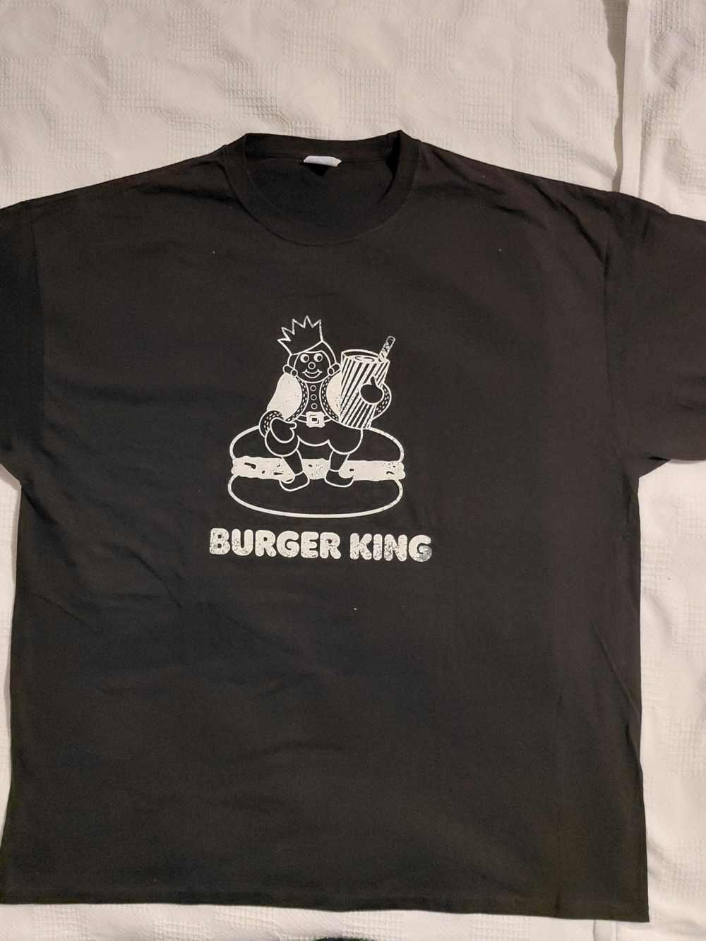 Burger King Black Graphic Short Sleeve Tee